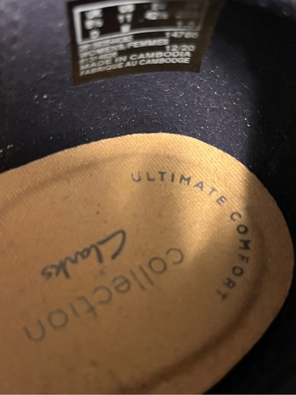 Clarks classic slip